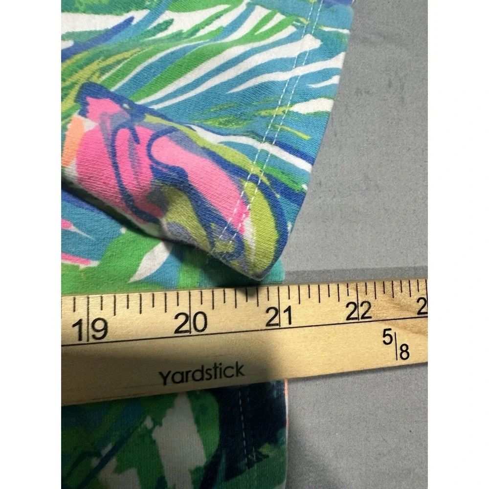 Lilly Pulitzer Girls Colorful Hooded Swimsuit Cover L